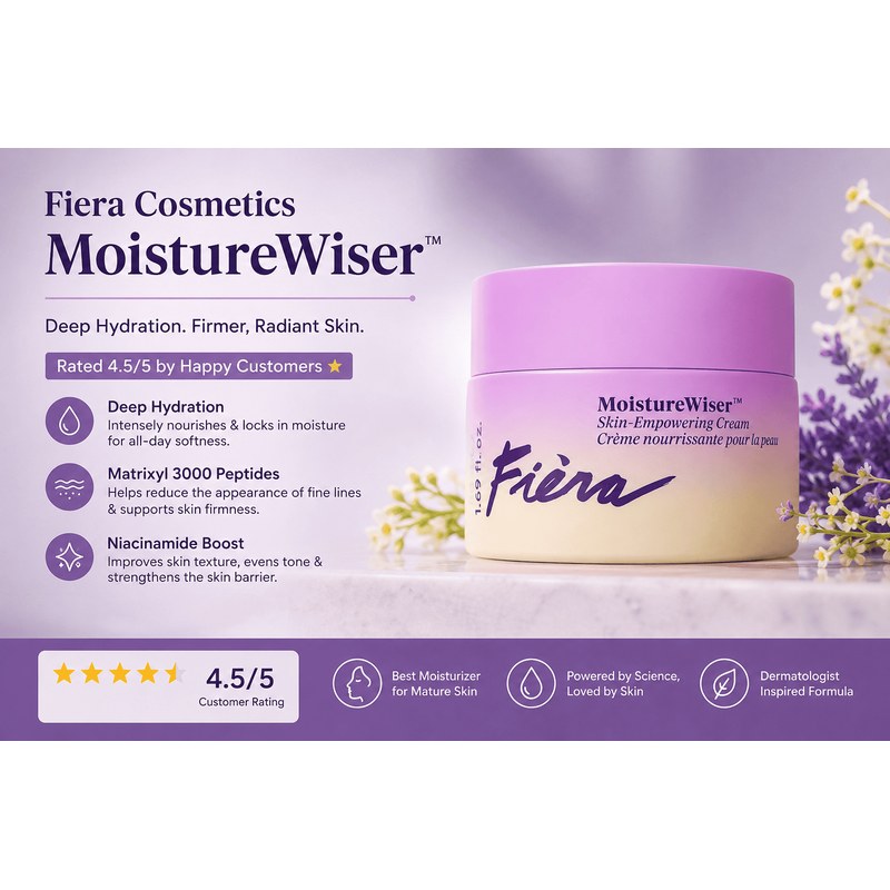 Fiera Cosmetics MoistureWiser