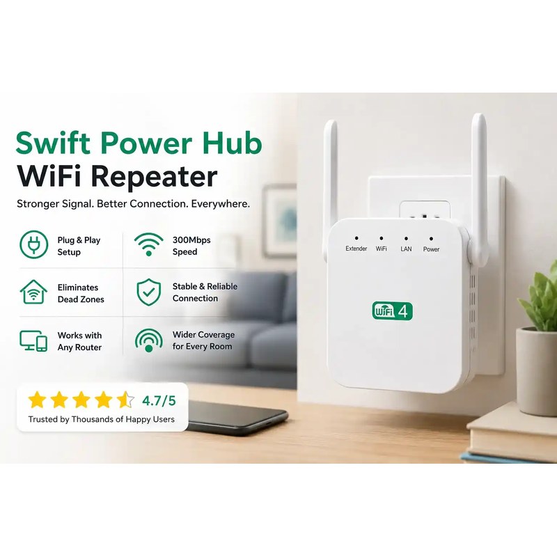 Swift Power Hub WiFi Repeater