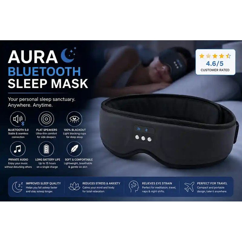 AURA Bluetooth Sleep Mask