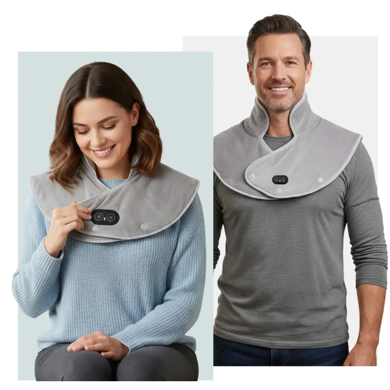 Solana Gear Heat & Massage Neck Wrap