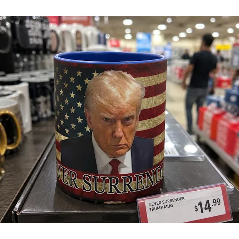 Donald Trump Signature Baseball Bat Mug