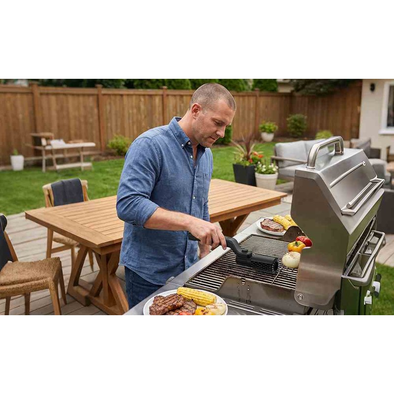 Joyhnny Grill Cleaning Brush