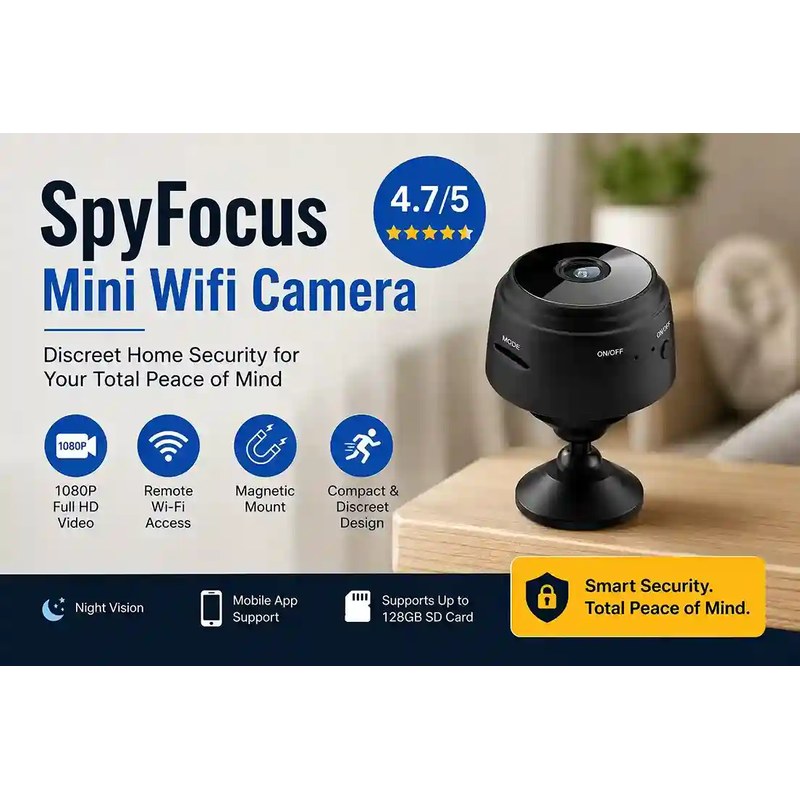 SpyFocus Mini Wifi Camera