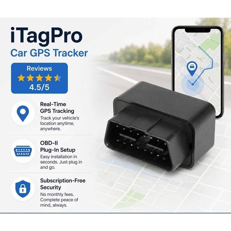iTagPro Car GPS Tracker