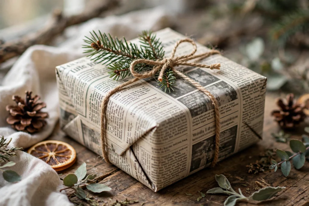 how to wrap without wrapping paper image2