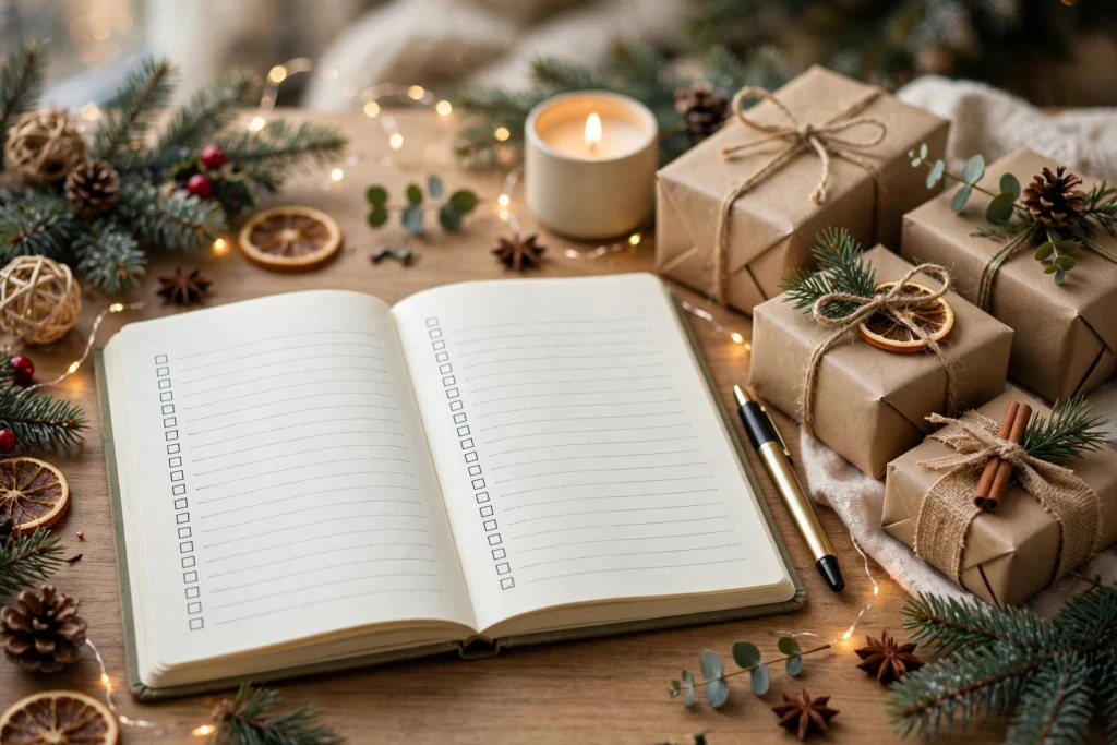 organize christmas gift list image1