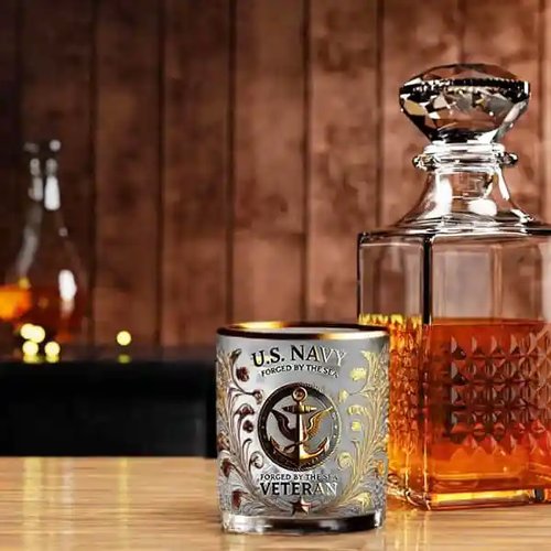 Sheremart Veteran Tribute Glass